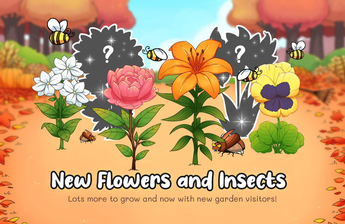 New Flowers and Insects